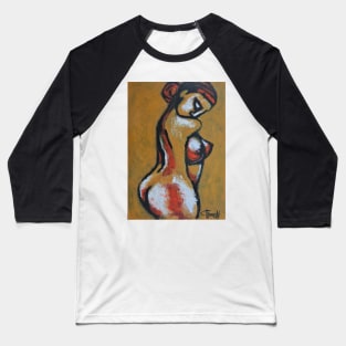 Earth Goddess - Profile Baseball T-Shirt